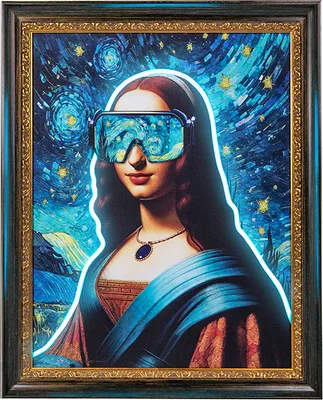 Produktbild von Bild NEON LISA 80x100 cm