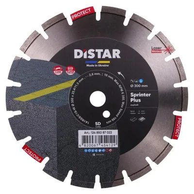 Obrázok produktu pre Distar diamantový rezací kotúč na asfalt 300 mm Sprinter Plus