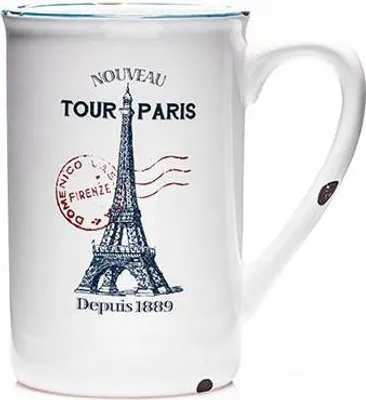 Immagine prodotto di Tazza in porcellana retrò - Regalo per Parigi