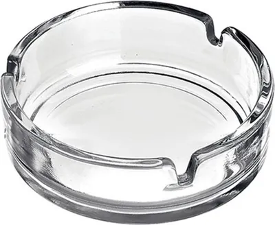 Obrázok produktu pre Aschenbecher klar, mit 4 Einschnitten, ø: 106 mm