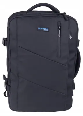 Productafbeelding van Laptophoes DONAU TRAVEL PRAGUE, 17 inch, zwart