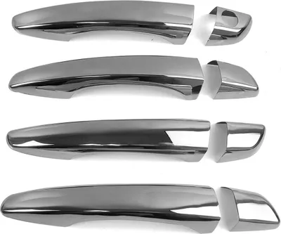 Zdjęcie produktu dla Wykończenie klamki do Peugeot 208 / 2008 2019-2024 4-drzwi H1 stal nierdzewna chrom 8szt