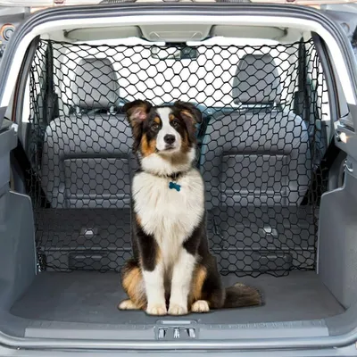 Produktbild von Haustierbarriere Autobarriere Hundegitter Hundesitzbarriere für den Rücksitz zur Sicherheit des Fahrers schwarz