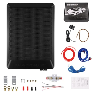 Obrázok produktu pre Ultraplochý subwoofer určený pre osobné automobily/nákladné vozidlá, s integrovaným zosilňovačom, maximálny výkon 600 W