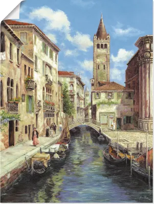 Produktbild von ARTland Poster Venedig Größe: 45x60 cm