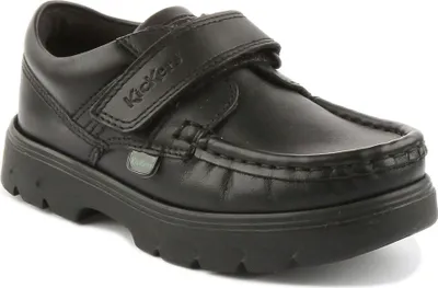 Produktbild von Kickers Carter Kle k d Leder Stiefel mit Haken und Schlaufe Schwarz – undefined / Schwarz