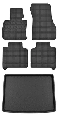 Obrázok produktu pre Gumové autokoberce SolidTread + vaňa kufra pre: BMW X1 U11 2022- SUV 5 ks
