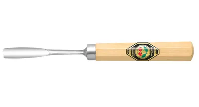 Image de Ciseau à bois avec manche en hêtre blanc - 4 mm (art. n° 3229004)