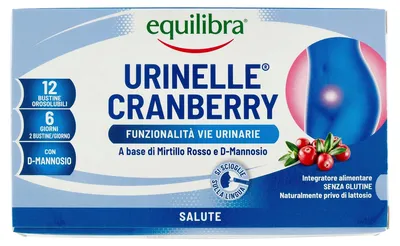 Obrázok produktu pre URINELLE, čučoriedkový prípravok, 12 vreckiek na rozpustenie v ústach