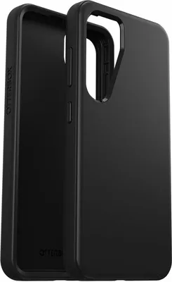 Produktbild von OtterBox Symmetry Hülle für Samsung Galaxy S24 Smartphone - Schwarz - 1 - Stoßfest, Kratzfest, Schmutzabweisend - Plastik