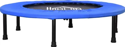 Produktbild von itness Trampolin ?91 cm Mini Trampoline mit rutschfesten Fü?en 100kg Belastbar ?91 x 22,5H cm Schwarz+Blau