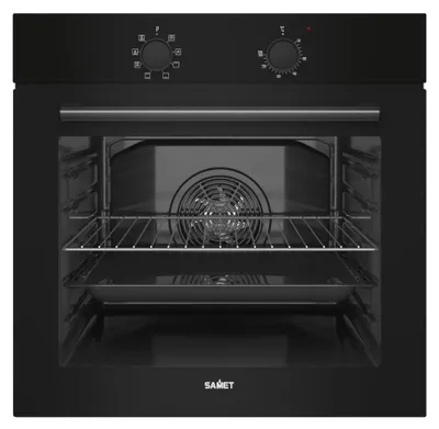 Immagine prodotto di Forno multifunzione Samet Calliope8F 2 manopole colore nero classe A+