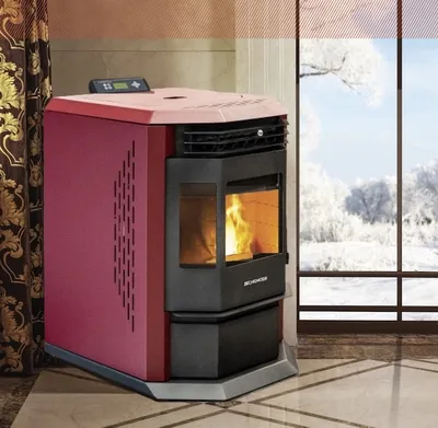 Produktbild von SCHENGER Pelletofen HLP3602 9,3kW A++ Vollautomatisch WIFI+ECO+TIMER Rot