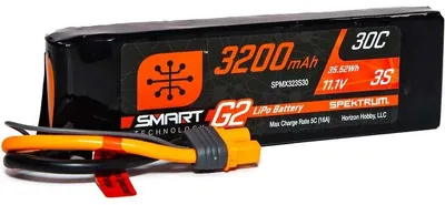 Obrázok produktu pre Spektrum Smart G2 LiPo 11.1V 3200mAh 30C IC3