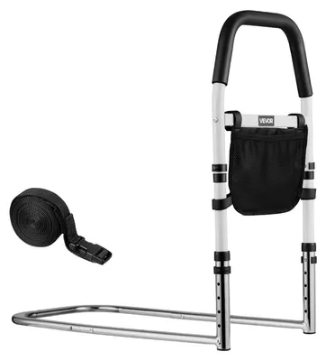 Zdjęcie produktu dla Podwyższenie Łóżka Vevor 610X320X63 5Mm Rurowa Barierka Stalowa