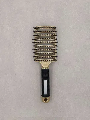 Produktbild von Haarbürste - für schwer kämmbares Haar gold/schwarz