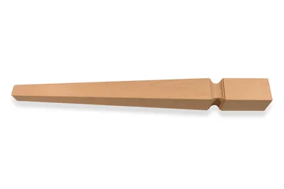 Produktbild von Ignatius Tischholzbein Tischbein Holzbein Buche Holz Höhe: 750mm, 4 Stück