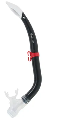 Image de Aqualung Pike tuba junior noir blanc rouge