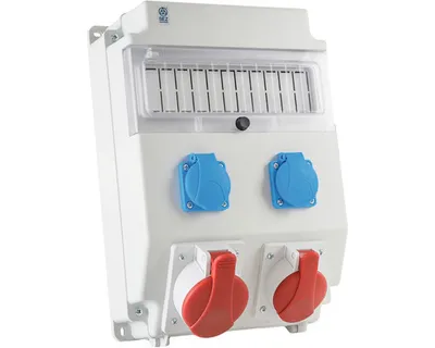 Obrázek produktu pro Stavební rozvaděč SEZ IP54 1x16A+1x32A/400V/5P + 2x250V