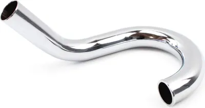Produktbild von Krümmer Auspuffrohr Ø 28 mm Standard Chrom für Simson S51E S53E S70E S83E Enduro