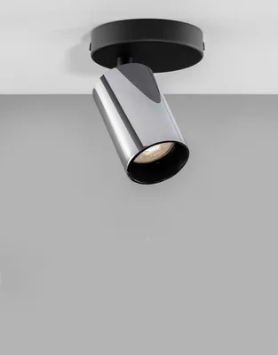 Produktbild von Nova Luce INUS Deckenleuchte GU10 Schwarz 12,7x5,7cm dimmbar 9111626