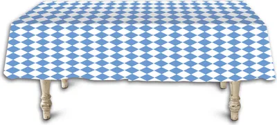 Produktbild von Tischdecke aus strapazierfähigem Kunststoff, Serie Bayern, 137x274cm, für Party