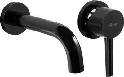Produktbild von Rea Unterputz Armatur Lungo Black Metallic +IBOX