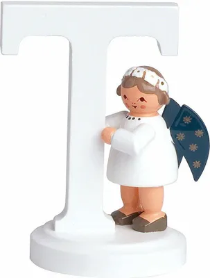 Produktbild von Engelbuchstabe "T" (7cm) von KWO