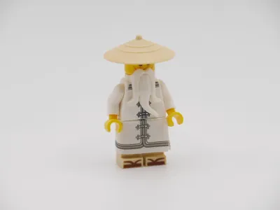 Produktbild von LEGO® The Ninjago Movie Minifigur White Robe, Zori Sandals, The LEGO Ninjago Movie (70608) – njo0354