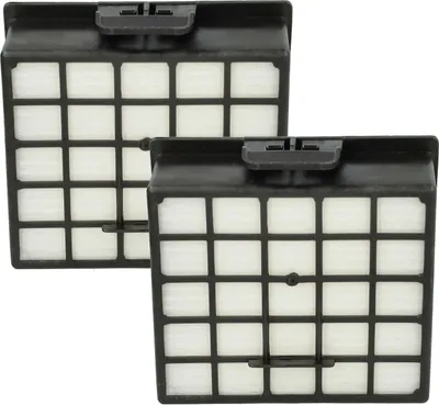 Produktbild von vhbw 2 Staubsaugerfilter Ersatz für Bosch Siemens VZ153HFB, BSHG00578731 für Staubsauger - HEPA-Filter Schwarz Weiß