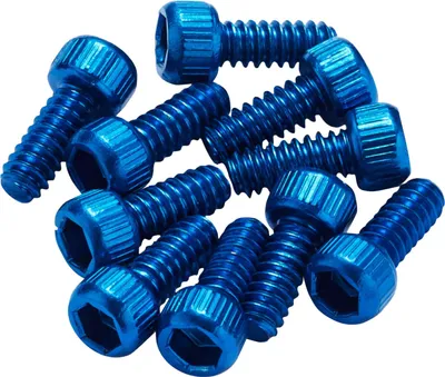 Produktbild von Reverse-Anstecknadeln US 11 x 8 mm – 10 Stück blau 01824 01824