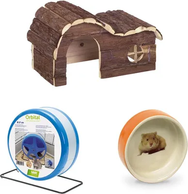 Produktbild von Großes Nager-Starterset für Hamster, Meerschweinchen oder Zwergkaninchen