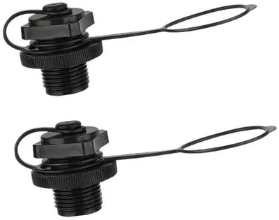 Obrázek produktu pro Plastový ventil pro loď, 22,9 mm - náhradní ventil pro nafukovací čluny - 2 kusy - samolepicí - gumový ventil