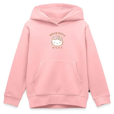 Produktbild von Spreadshirt Hello Kitty Kawaii Stil Kinder Premium Hoodie, 146/152 (10 Jahre), Rosa
