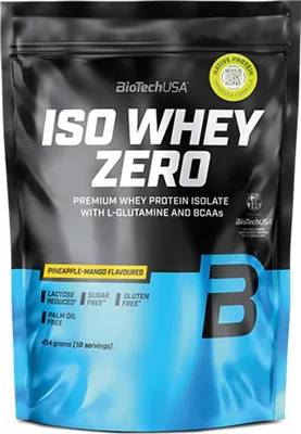 Produktbild von Biotech USA Iso Whey Zero 454g Ananas-Mango
