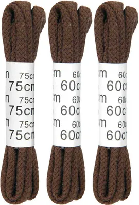 Image de Lacets Business "3 paires" Lacets - Marron