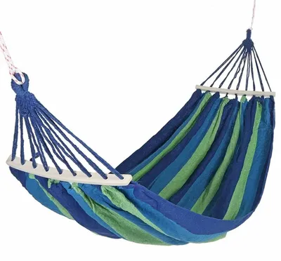 Produktbild von Schaukelstuhl mit Seilbett für drinnen und draußen, Gartenstuhl, Reiseschaukelstuhl