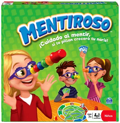 Productafbeelding van Spin Master, het bordspel "Lügner", in het Spaans, meerkleurig. Meerkleurig, one size