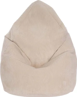 Immagine prodotto di Dreamroots Bean Bag 80x80x120cm Beanbag con schienale Cuscino per sedile Borsa da pavimento Bubibag Beanbag con imbottitura Beanbag Vanilla Ice