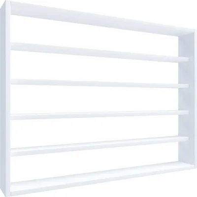 Immagine prodotto di Esaldi scaffali da cucina 80 cm 5 ripiani bianchi.