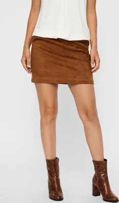 Produktbild von Nicki Velours Minirock Kurzer Stretch Bleistiftrock | S