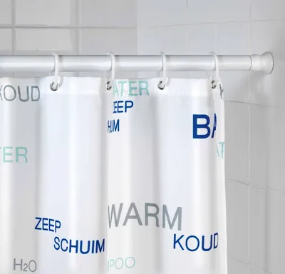 Produktbild von WENKO Teleskop Dusche Stange ohne bohren 110-245 cm Badewannen 2,8cm Ø Bad WC