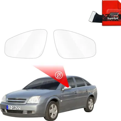 Produktbild von Regenschutzfolie Grizz Protector für Außenspiegel - Opel Vectra C Liftback (2002-2005)