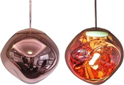 Zdjęcie produktu dla Lampa wisząca, nowoczesny design, wszechstronne zastosowanie, różowe złoto, 30 cm
