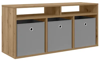 Obrázek produktu pro Nízky televizní stolek vidaXL, 102 x 32 x 48,5 cm, Imitace dub Artisan
