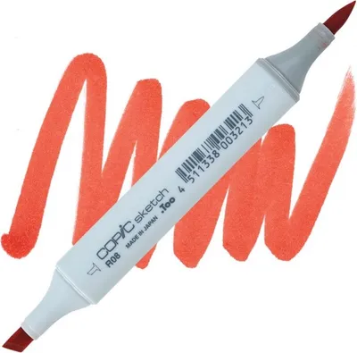 Image de COPIC Marqueur d'esquisse R08 - Vermillon