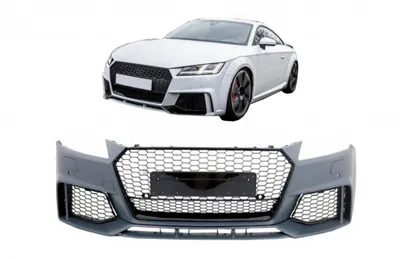 Zdjęcie produktu dla Zderzak do Audi TT 8S Mk3 14+ RS Design dolna krawędź osłony chłodnicy o strukturze plastra miodu