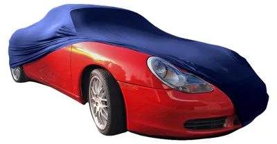 Image de Housse de voiture intérieure adaptée à Porsche 911 (996) Cabrio Bleu NEU Bâche