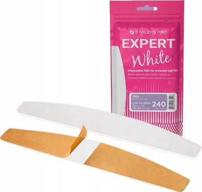 Immagine prodotto di Staleks Expert Bianco allegati 240 pz 50 pz