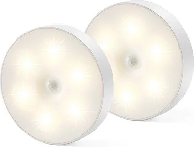 Produktbild von LED-Lichtleiste - mit Bewegungssensor - für Flure, Treppen, Schlafzimmer, Küche, Schränke - 2 Stück